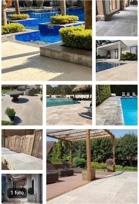 <BUITENTEGELS ZWEMBADTEGELS natuursteen voor buiten & meer!!, Tuin en Terras, Zwembad-toebehoren, Ophalen