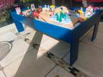 Table basse de jeux  + circuit train en bois pour enfants, Enlèvement, Comme neuf, Table(s)