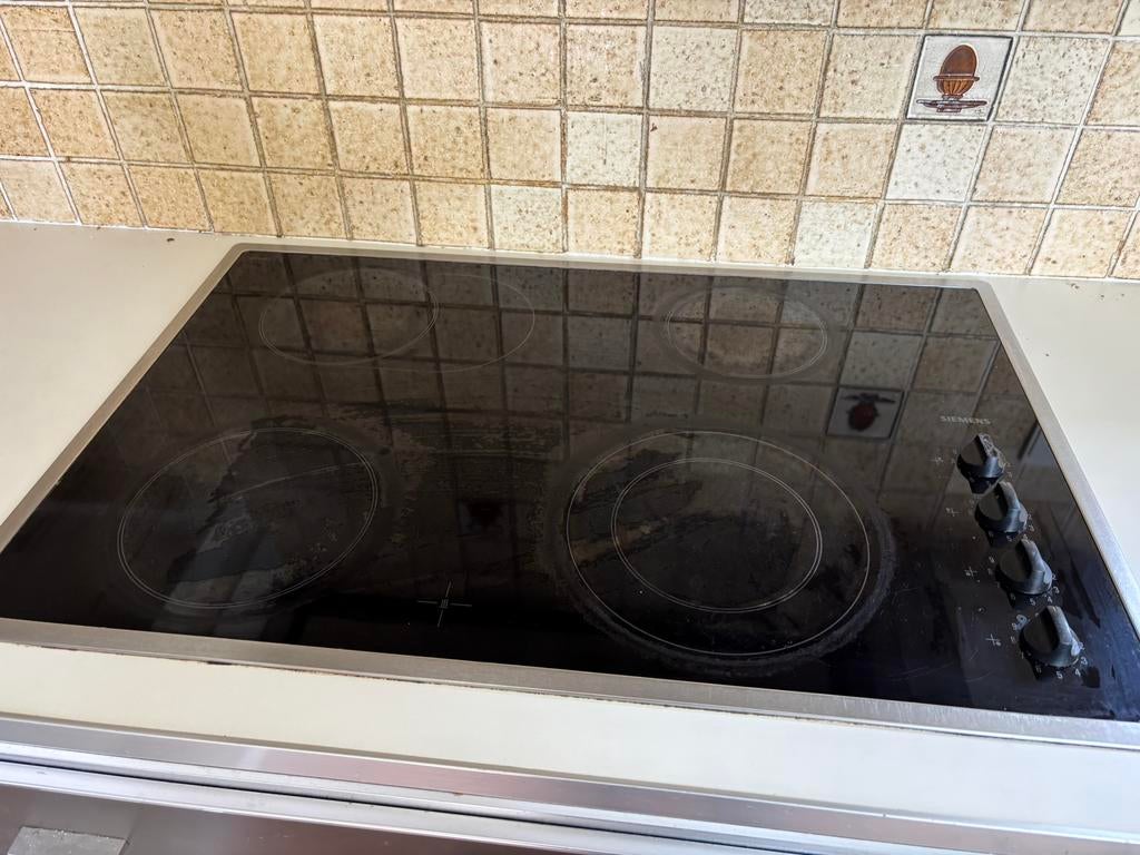 Keramische kookplaat inbouw, Electroménager, Tables de cuisson, 4 zones de cuisson, Enlèvement, Utilisé, Encastré