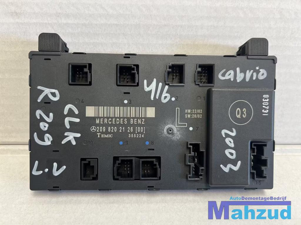 MERCEDES CLK W209 Cabrio links deur module 2098202126, Gebruikt, Mercedes-Benz AG, Mercedes-Benz, Mercedesstrasse 120
70372  Stuttgart, DE