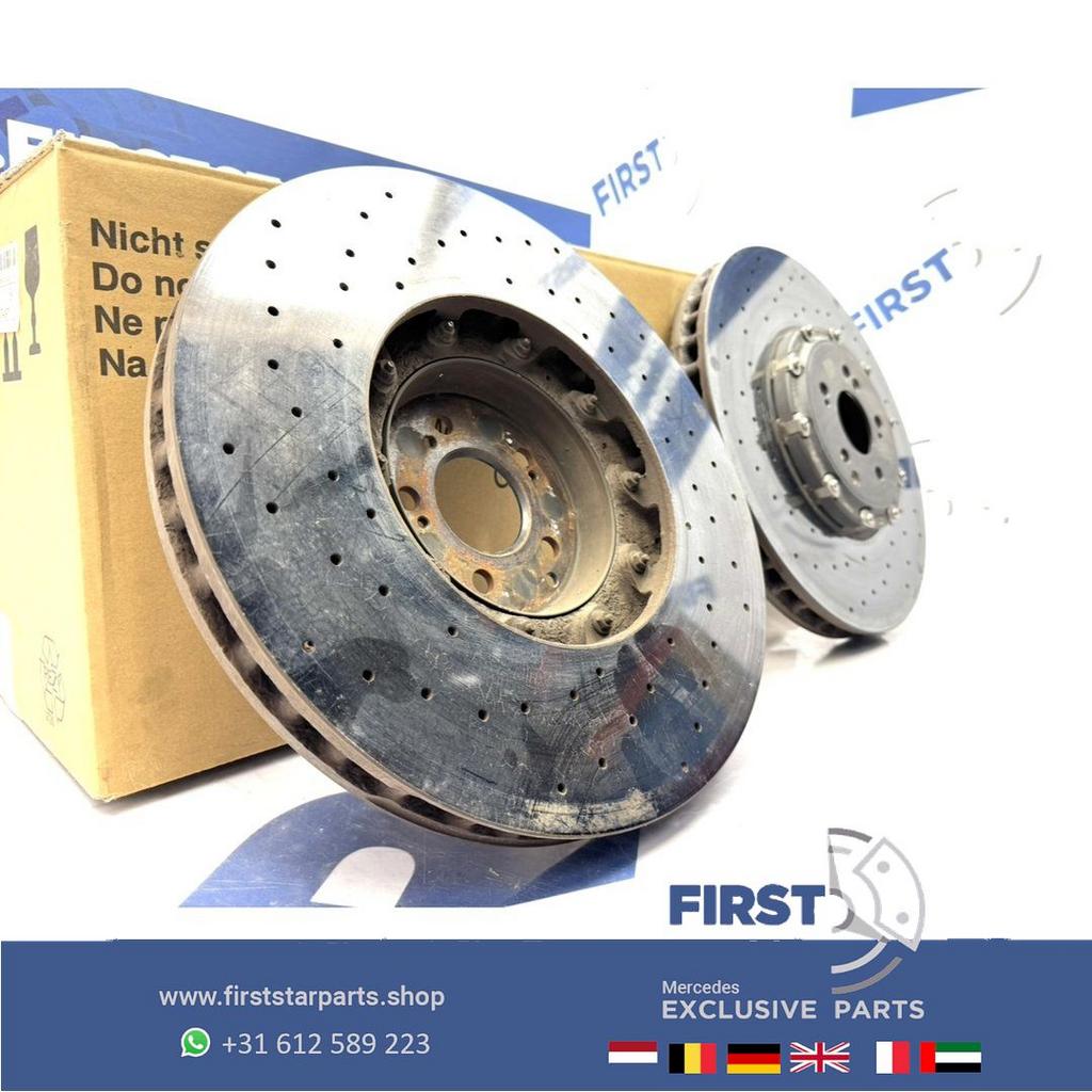 CARBON CERAMIC BRAKE DISC REM SCHIJF A2314211512 CARBON REMS, Gebruikt, -, Ophalen of Verzenden, -