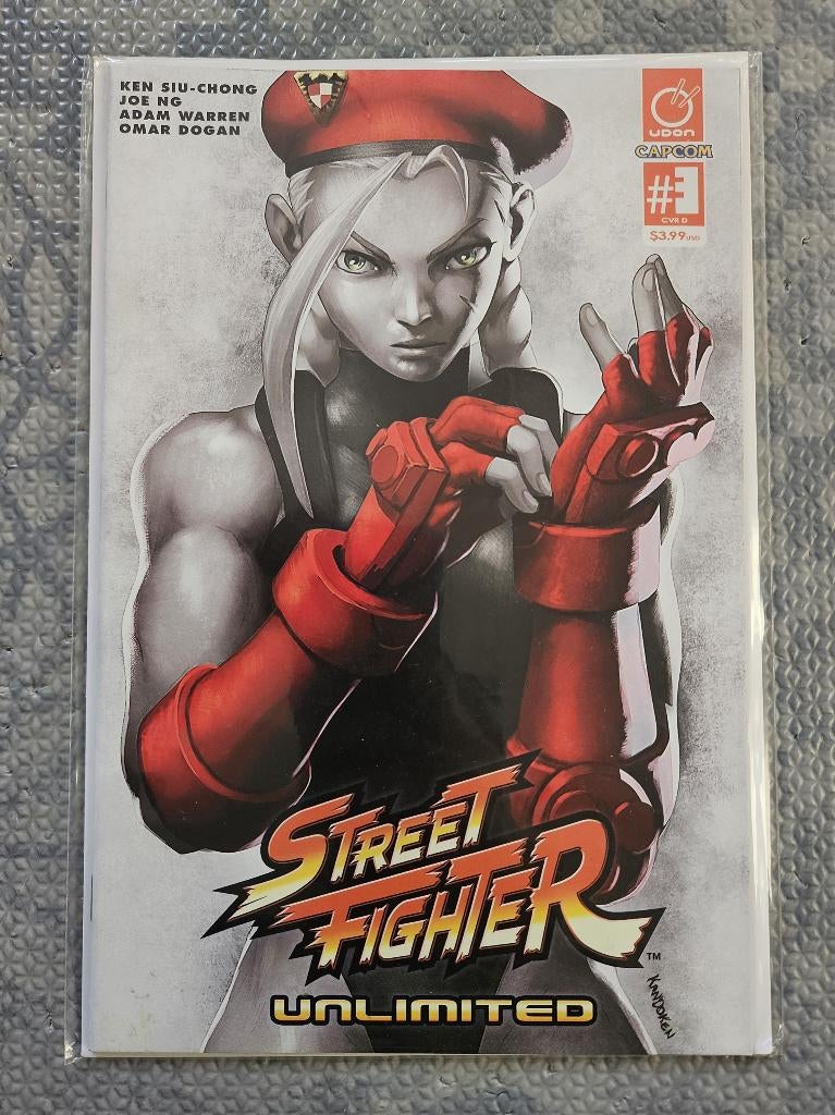 Street Fighter Unlimited #3 Cammy game variant cover, Eén comic, Ophalen of Verzenden