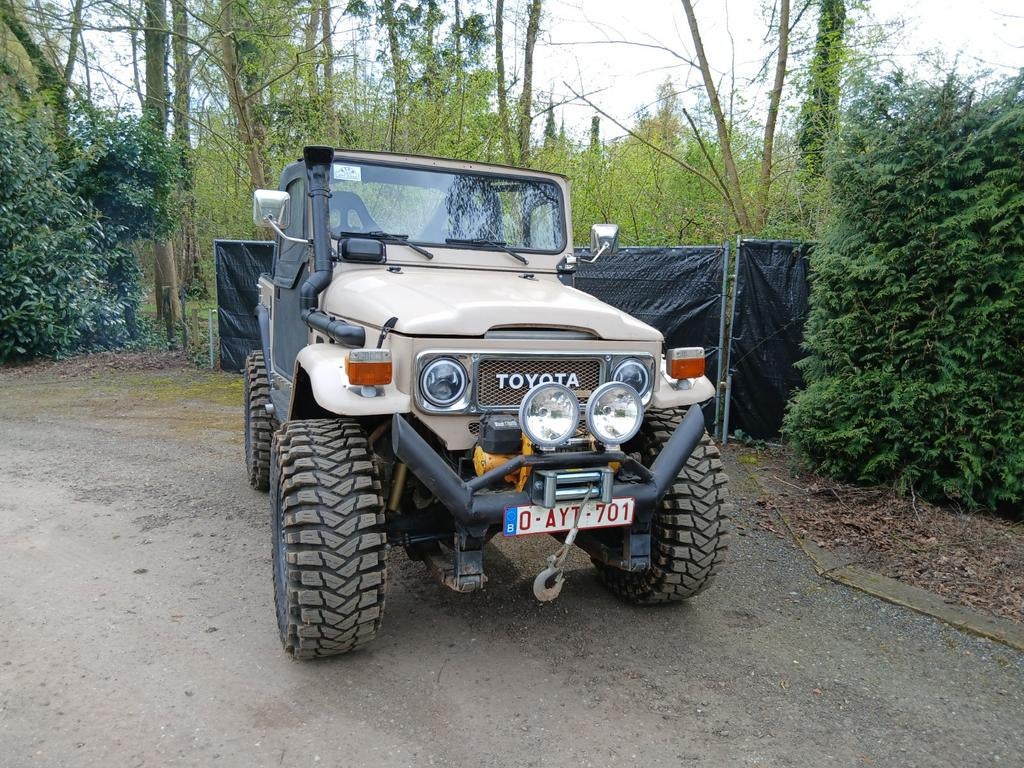 Bj 42, Auto's, Toyota, Particulier, Landcruiser, Diesel, SUV of Terreinwagen, Handgeschakeld, Vierwielaandrijving, Ophalen of Verzenden
