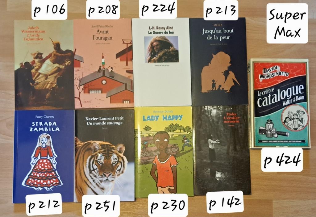 Collection École des loisirs - Supermax, Livres, Enlèvement