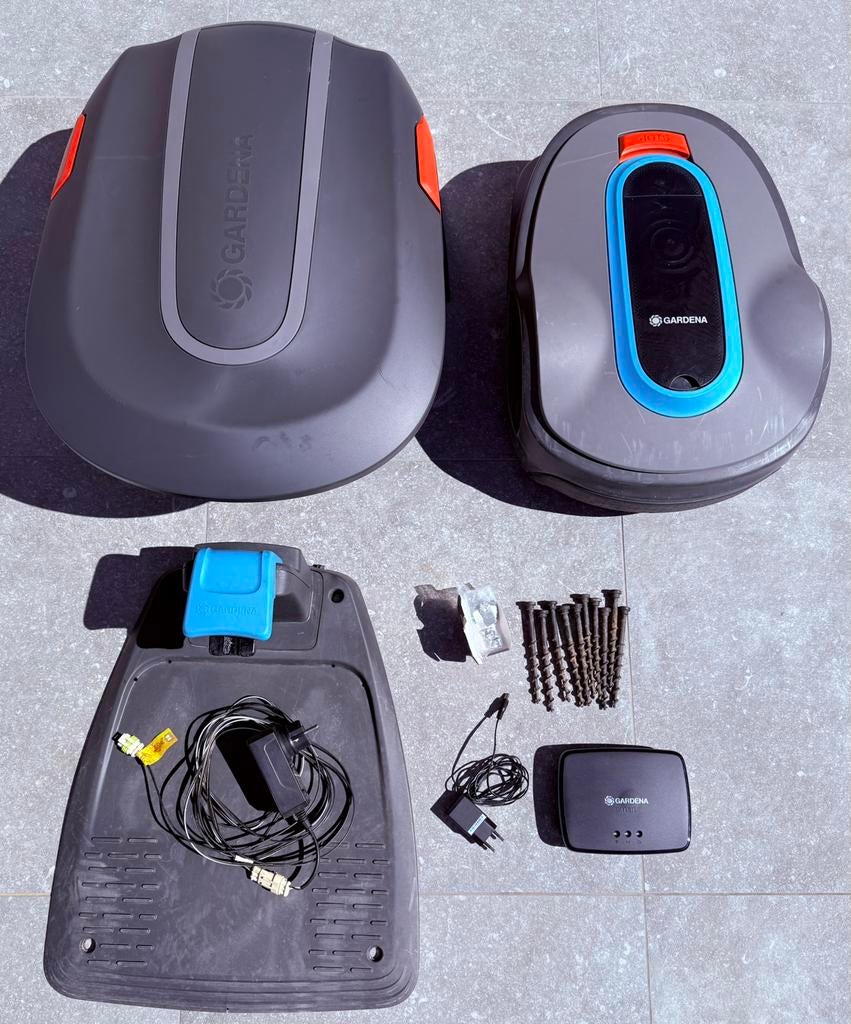 Gardena Smart Sileno Life 1500, Tuin en Terras, Robotmaaiers, Zo goed als nieuw, 20 tot 25 cm, Bestuurbaar via app, Ophalen