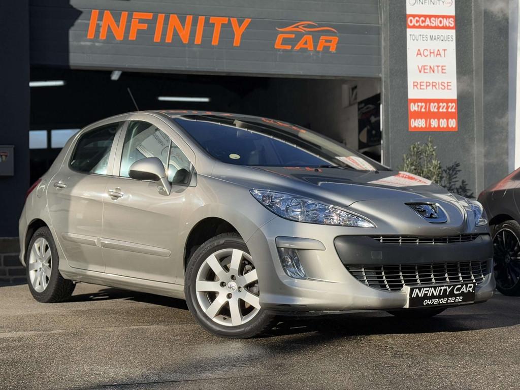 Peugeot 308 308 1.4i Confort Pack (bj 2008), Voorwielaandrijving, Gebruikt, Zwart, 95 pk