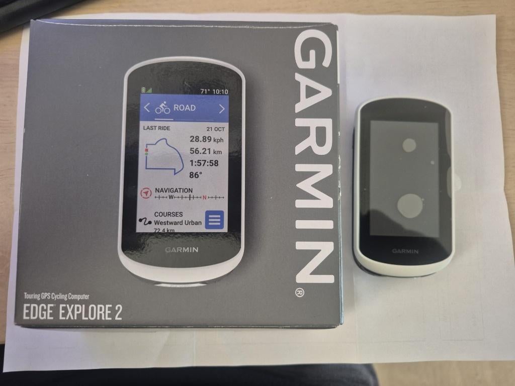 Garmin fietscomputer EDGE explore 2, Vélos & Vélomoteurs, Enlèvement, Sans fil, Neuf