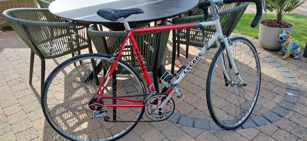 Vintage koersfiets, Fietsen en Brommers, Fietsen | Racefietsen, Gebruikt, 10 tot 15 versnellingen, Dames, 53 tot 57 cm