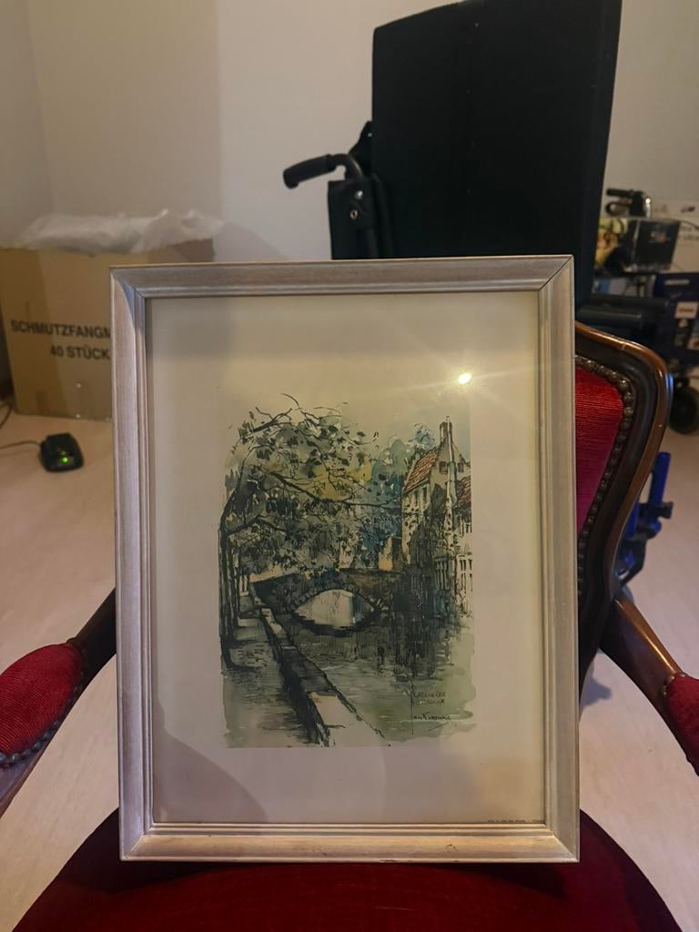 Schilderij jan Korthals, Enlèvement