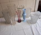 lot de 8 vases décoratifs, Enlèvement, Comme neuf, Autres couleurs, Verre