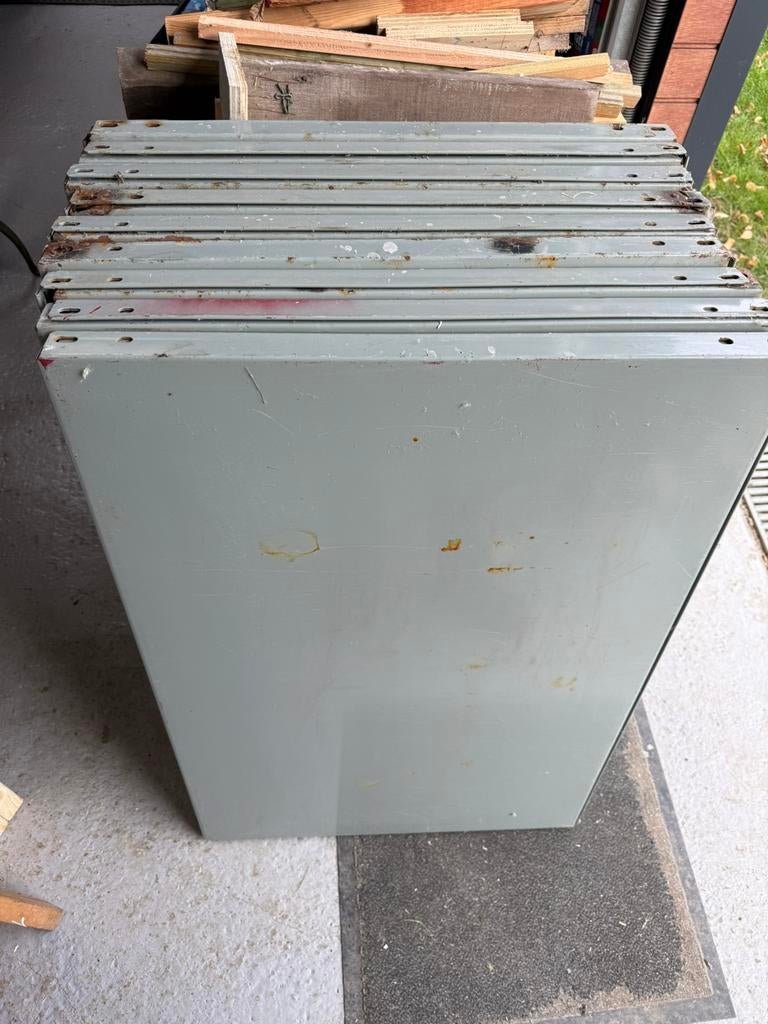 18 zware leggers, Doe-het-zelf en Bouw, Platen en Panelen, Ophalen, Zo goed als nieuw