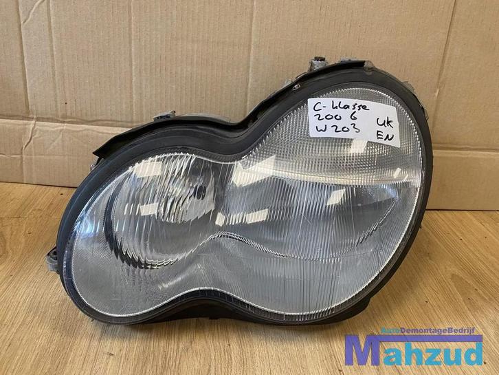 MERCEDES C-KLASSE W203 Links koplamp UK headlight left ENGEL, Auto-onderdelen, Verlichting, Mercedes-Benz, Gebruikt