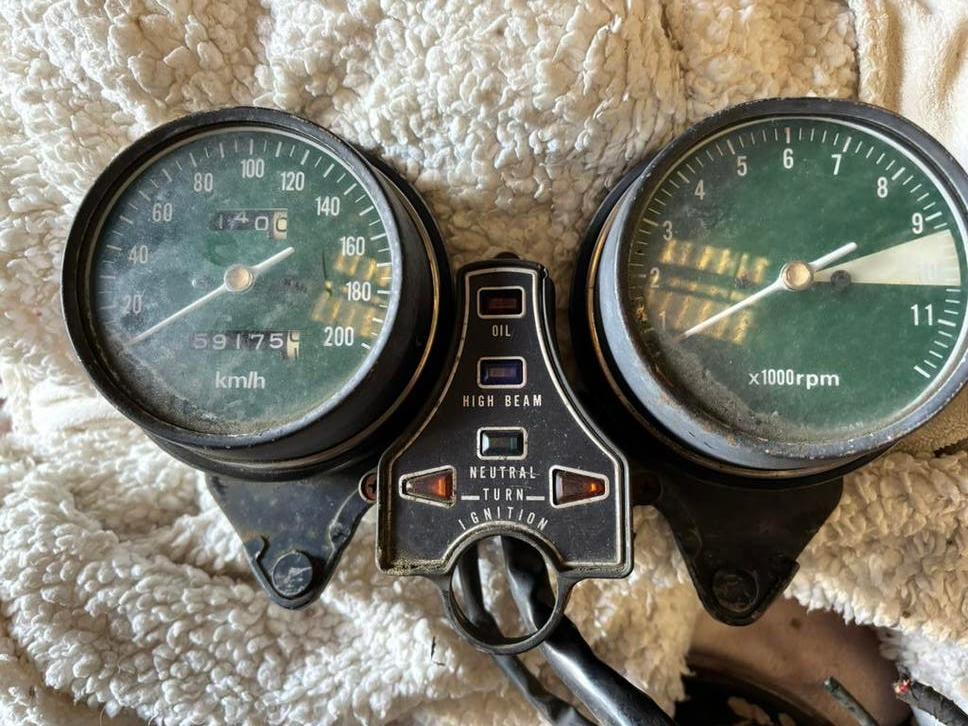 Honda CB500 F Four, voorpartij tellerblok en koplamp, Ophalen of Verzenden, Gebruikt