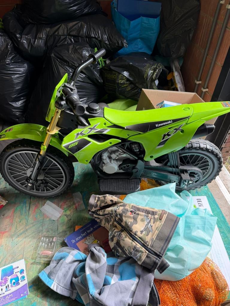 kawasaki motor op batterij, Enlèvement ou Envoi, Comme neuf