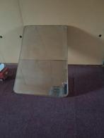 Grote geslepen antieke spiegel op eiken kader, Ophalen