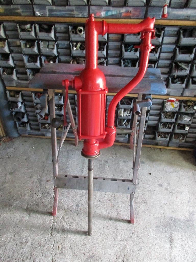 oliepomp oldtimer retro vintage voor vat van 200l, Ophalen, Universele onderdelen