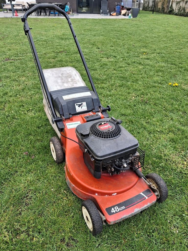 Grasmachine TORO 4PK Aluminium 48cm, Tuin en Terras, Grasmaaiers, Ophalen