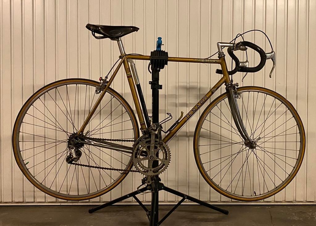 Jenaro vintage racefiets — 58 cm — Campagnolo, Fietsen en Brommers, Fietsen | Racefietsen, 28 inch, Gebruikt, Heren, Ophalen of Verzenden