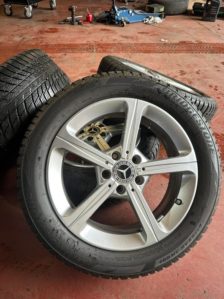 Mercedes Velgen 17 Inch, Auto-onderdelen, Banden en Velgen, Ophalen, Banden en Velgen, 17 inch, 205 mm
