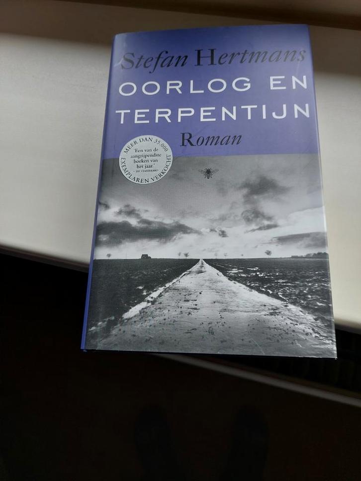 Stefan Hertmans - Oorlog en terpentijn, Boeken, Literatuur, Ophalen of Verzenden