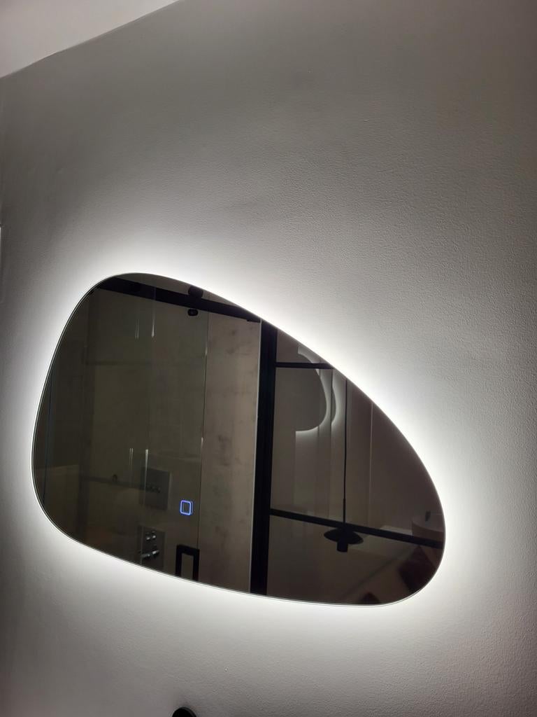 Mirror led, Maison & Meubles, Accessoires pour la Maison | Miroirs, Neuf, Ovale, Moins de 100 cm