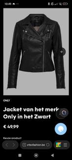 Lederen jasje merk only, Ophalen, Maat 38/40 (M)