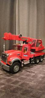 Camion de pompier MACK BRUDER rouge, Comme neuf