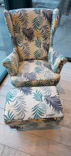 Zetel met voet bankje, Huis en Inrichting, Ophalen