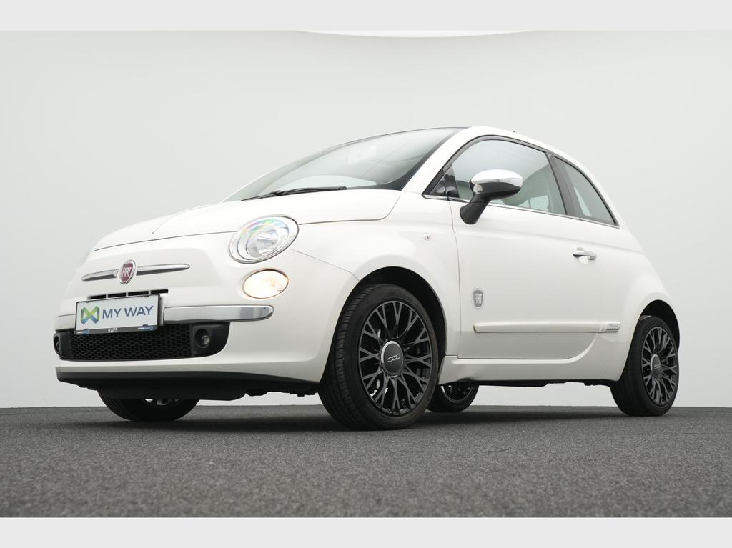 Fiat 500 500 1.2i Lounge, Auto's, Wit, Bedrijf, Handgeschakeld, 119 g/km