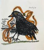 Originele aquarel Corneille, Antiek en Kunst, Ophalen of Verzenden