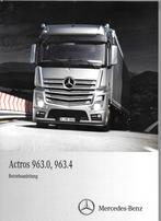 MERCEDES ACTROS 963  handleiding, Ophalen of Verzenden
