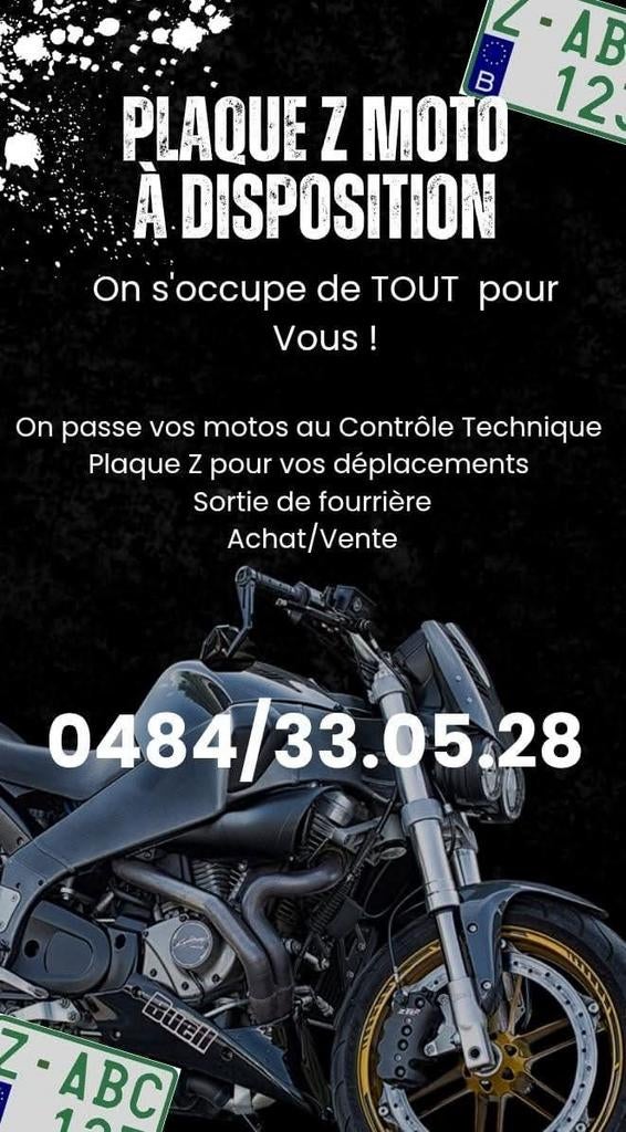Passage contrôle technique moto, Motos, Motos Autre, Enlèvement