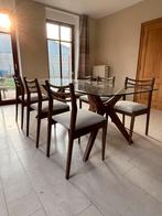 Ensemble de 6 chaises vintage restaurées, Enlèvement, Comme neuf