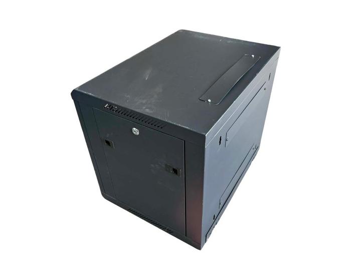 Netwerkkast + accessoires + sleutel te koop!, Computers en Software, Serverkasten, Zo goed als nieuw, Glas, Plaatstaal, Ophalen