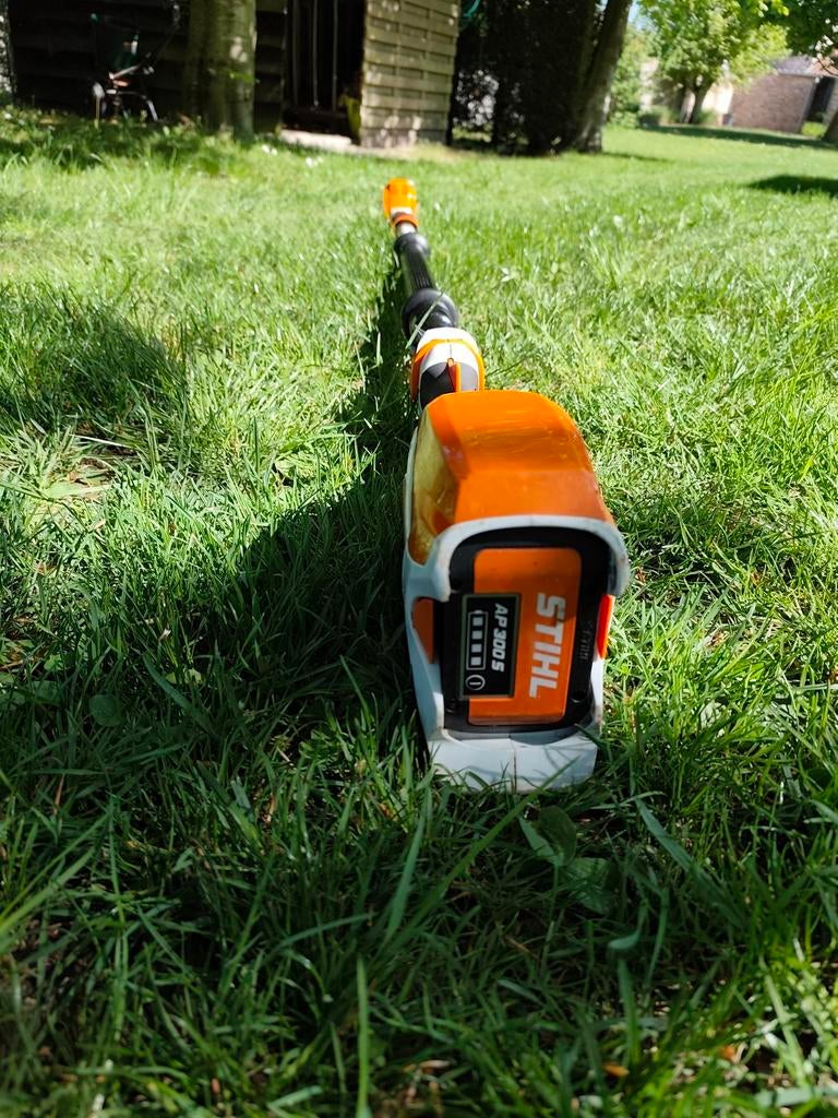 Stihl stok heggenschaar HLA 86 als nieuw., Ophalen, Accu