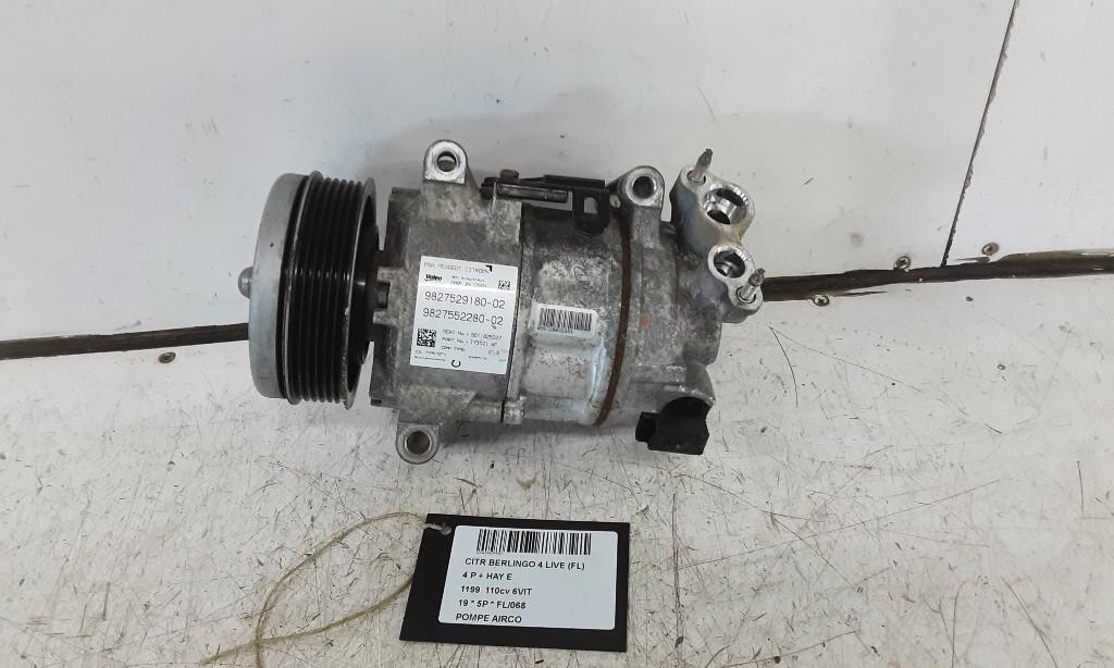 COMPRESSEUR CLIMATISATION Berlingo Multispace (9827529180), Citroën, Mevr. I. Hauben, Utilisé, Rue de l'Espoir 34 34
4030  GRIVEGNÉE, BE