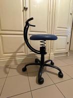 Spinalis ergonomische werkstoel, Blauw, Ophalen of Verzenden, Zo goed als nieuw, Bureaustoel