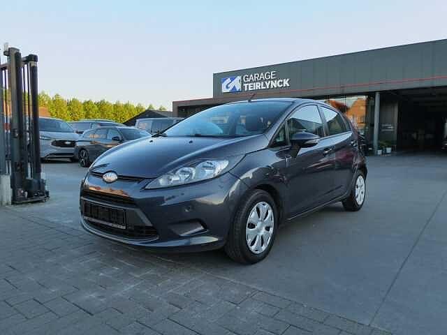 Ford Fiesta 1.6 TDCi 90pk 5d Business '09 188000km (66667), 65 kW, Bedrijf, Euro 4, Zilver of Grijs