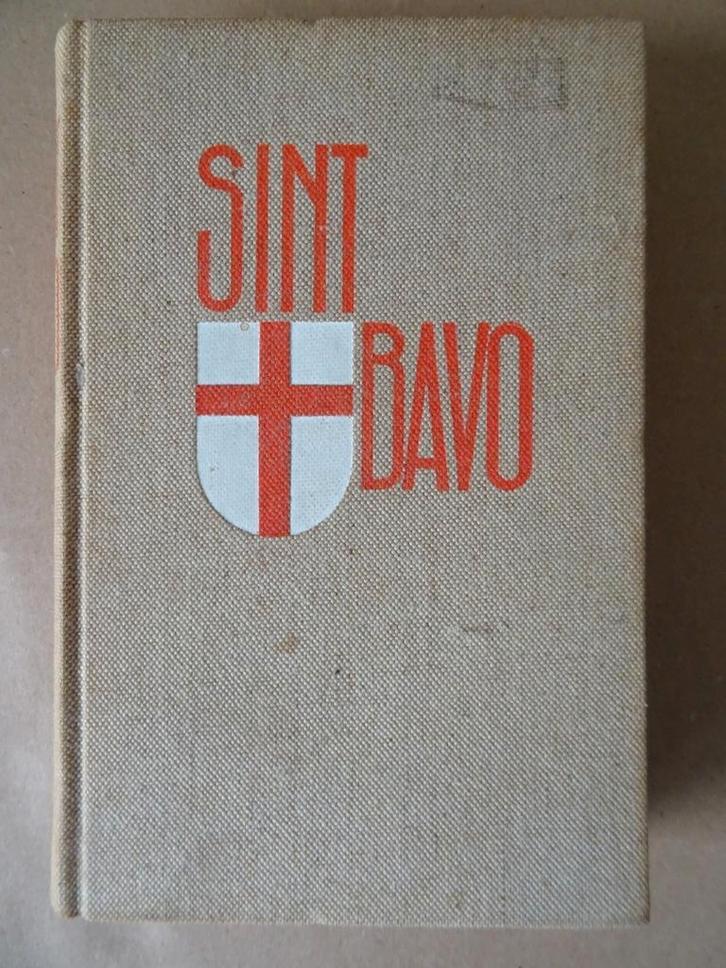 Jos. Vandervelden Het leven van Sint Bavo 1e druk 1938, Boeken, Godsdienst en Theologie, Zo goed als nieuw, Christendom | Katholiek