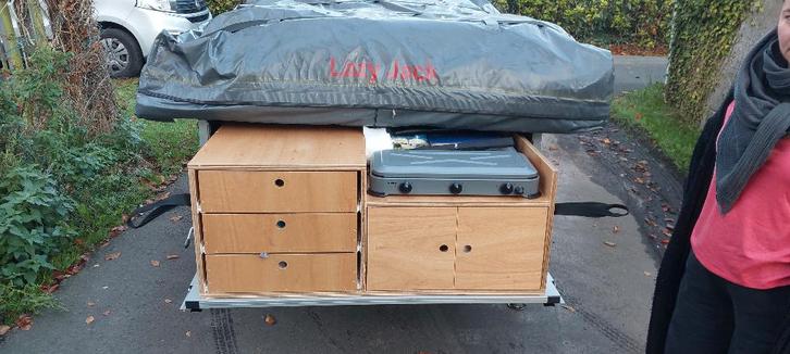 keuken meubel, Caravans en Kamperen, Kampeermeubelen, Gebruikt, Overige, Ophalen