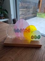 5 glazen paaaseieren, Antiek en Kunst, Ophalen of Verzenden