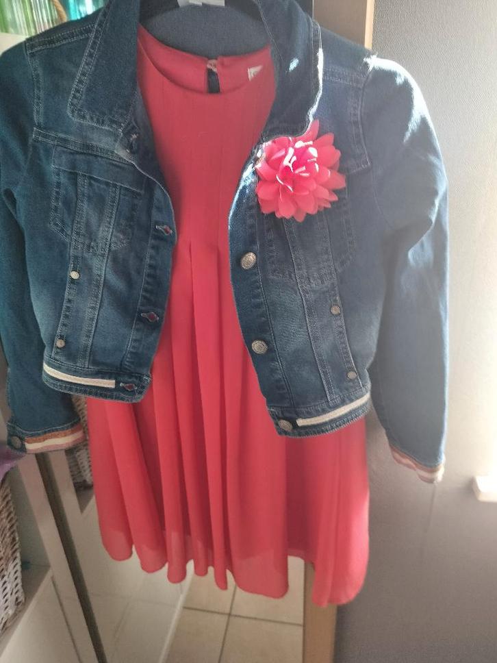 Communie/ feestkledij, Enfants & Bébés, Vêtements enfant | Taille 140, Comme neuf, Fille, Ensemble, Enlèvement