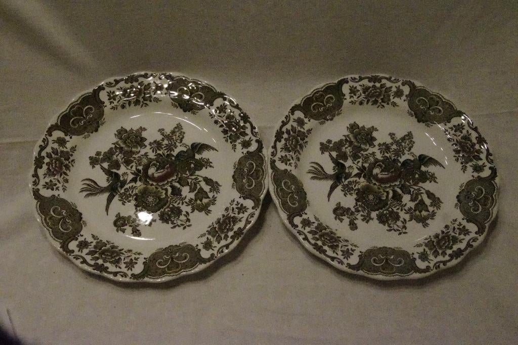 2 Engelse Sierborden., Enlèvement ou Envoi, Comme neuf