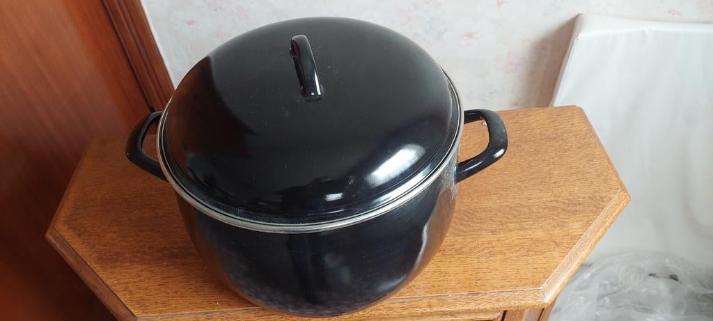 Zwarte kookpot, Huis en Inrichting, Keuken | Potten en Pannen, Ophalen