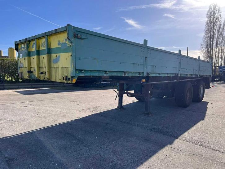 Semi-remorque à quai Lambrecht 1988, Autos, Camions, Entreprise, Remorques et Semi-remorques, Autres carburants