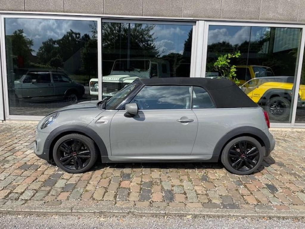 MINI Cooper Cabrio John Cooper Works AUTOMAAT (bj 2020), Auto's, Gebruikt, 1350 kg, Cabriolet, 136 pk