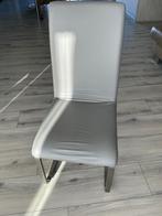 Keukenstoelen, Huis en Inrichting, Stoelen, Ophalen, Gebruikt, Grijs, Twee