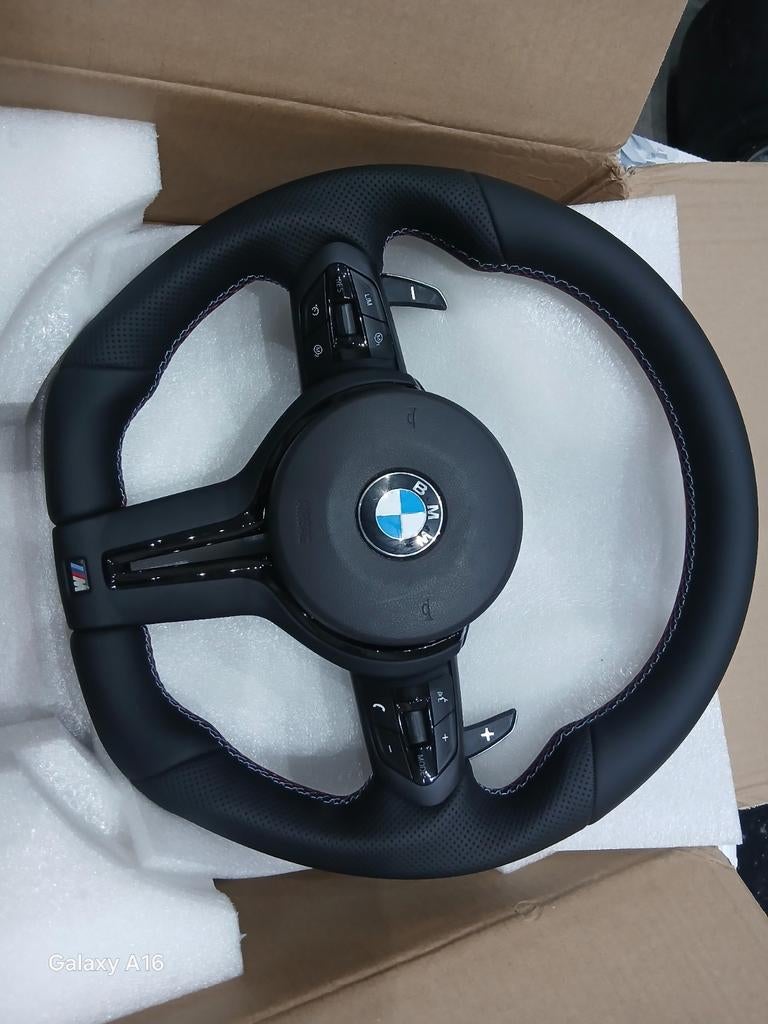 Volant pack M bmw série 5 6 7 f01 f06 f07 f10 f11 f12 f13, Autos : Pièces & Accessoires, Commande, BMW