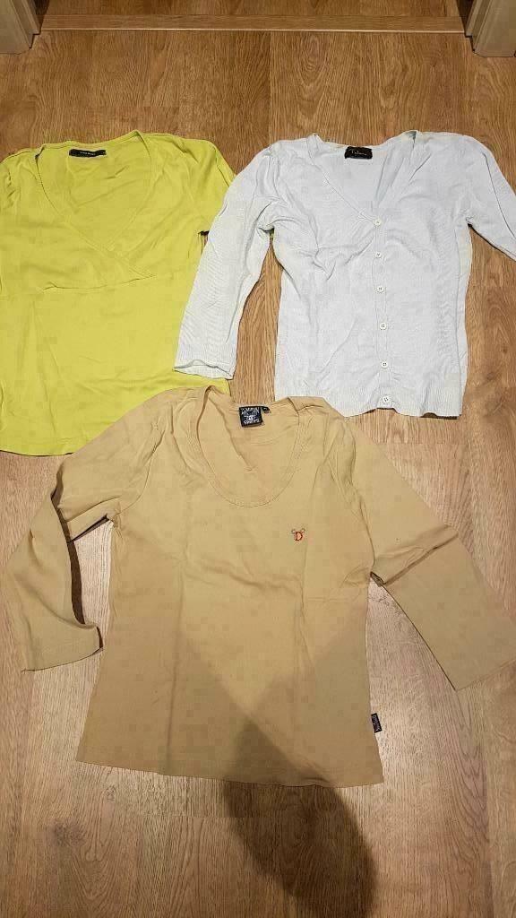 diverse truitjes met 3kwart mouwen maat smal - medium, Vêtements | Femmes, Pulls & Gilets, Porté, Taille 36 (S), Bleu, Enlèvement ou Envoi