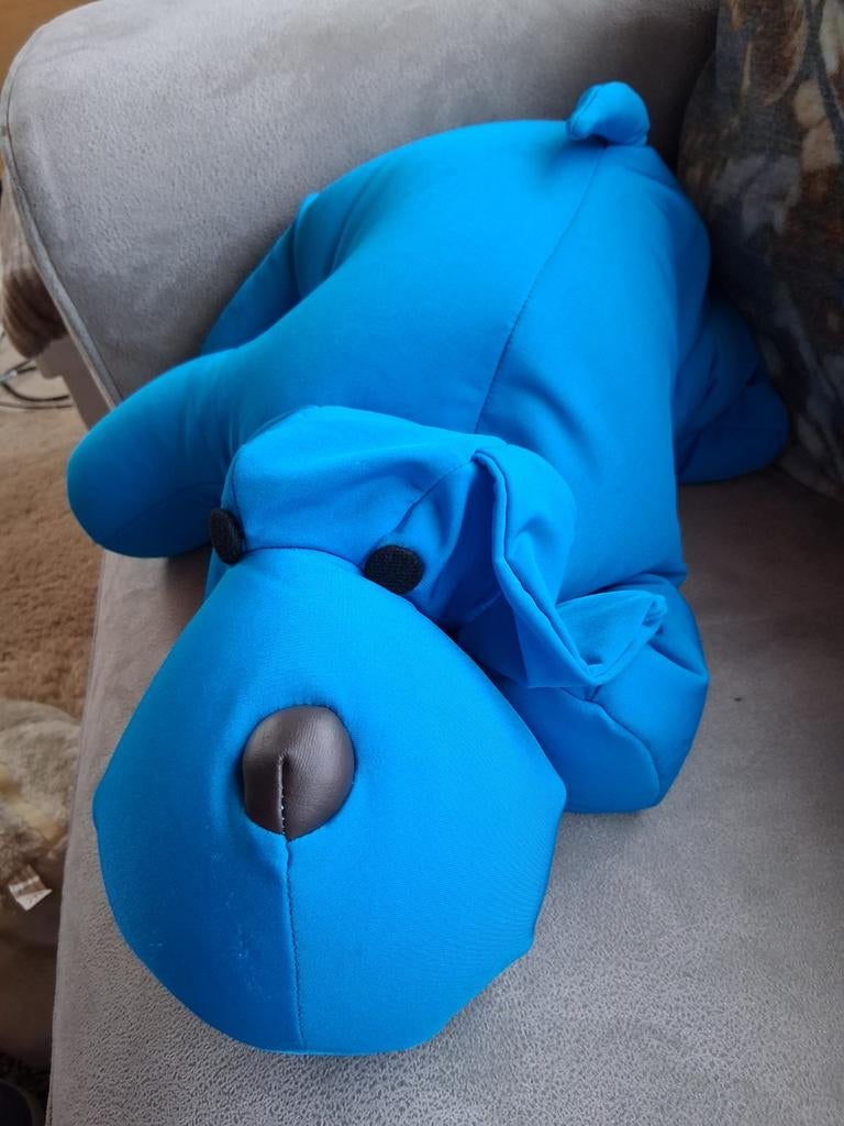 Knuffel hond gevuld met rijst, Ophalen of Verzenden, Hond